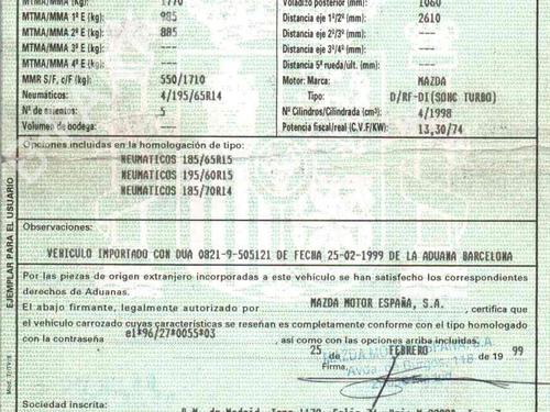 Motorhjelm MAZDA 626 V Hatchback (GF) 2.0 Turbo DI (GFFP) | BP30547116C1