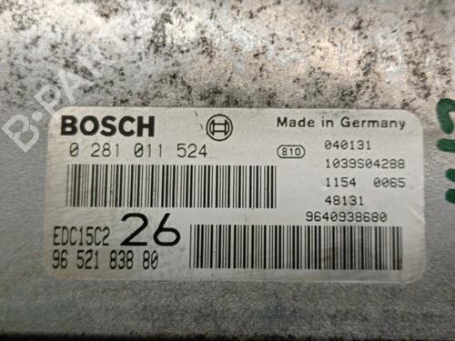 Engine control unit (ECU) CITROËN C5 I (DC_) 2.0 HDi (DCRHZB, DCRHZE) | BP27468085M57 