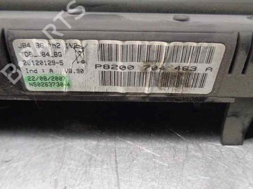 Instrument cluster RENAULT SCÉNIC II (JM0/1_) 1.5 dCi (JM1E, JM16) | BP6166147C47 