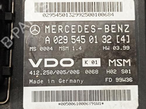 Engine control unit (ECU) MERCEDES-BENZ A-CLASS (W168) A 190 (168.032, 168.132) | BP11087031M57 