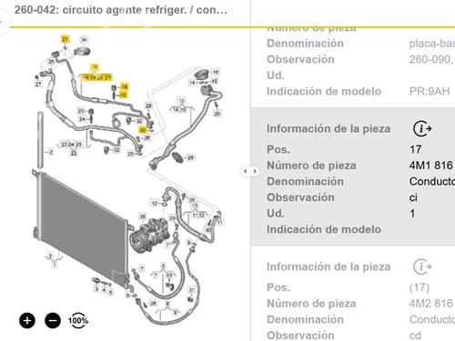 AC pipe AUDI Q7 (4MB, 4MG, 4MQ) SQ7 TDI quattro | BP33453642M126  - Image 9