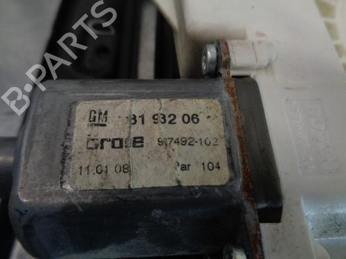 Rear right window mechanism OPEL ASTRA H TwinTop (A04)  | BP12542936C25 