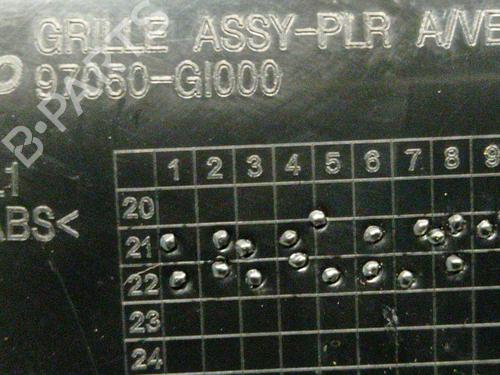 Air vent HYUNDAI IONIQ 5 (NE) EV | BP32209124I21