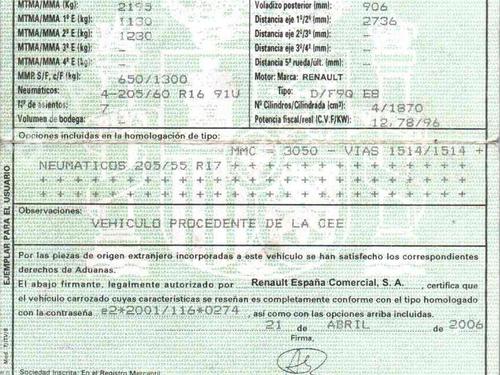 Engine RENAULT GRAND SCÉNIC II (JM0/1_) 1.9 dCi (JM14) | BP31832791M1 