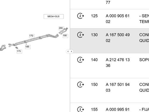 Pipe MERCEDES-BENZ GLE (V167) GLE 300 d EQ Boost 4-matic (167.119, 167.109) | BP36996492M125 - Image 6