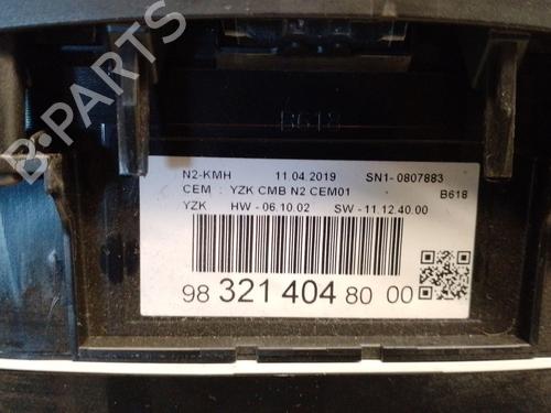 Instrument cluster CITROËN C3 III (SX) 1.2 PURETECH 82 | BP29175493C47
