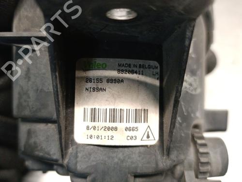 Left front fog light NISSAN QASHQAI I (J10, NJ10) 2.0 dCi | BP30699971C30 