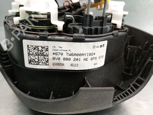 Driver airbag AUDI A3 Sportback (8VA, 8VF) 1.4 TFSI | BP27970395C9 