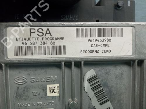 Engine control unit (ECU) PEUGEOT 1007 (KM_) 1.4 | BP27584830M57