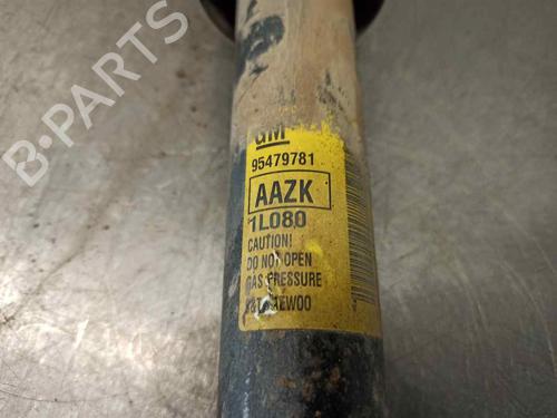 Left rear shock absorber CHEVROLET AVEO Hatchback (T300) 1.3 D | BP9850611M18 