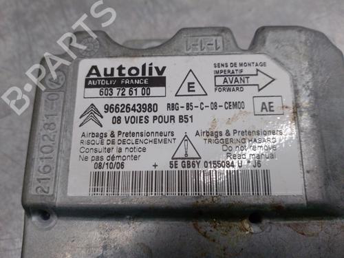 Kollisjonspute styreenhet CITROËN C4 I (LC_) 1.6 HDi | BP15181100M53 