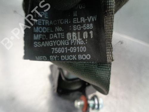 Rear left seatbelt SSANGYONG KYRON 2.0 Xdi 4x4 | BP10273875I29 