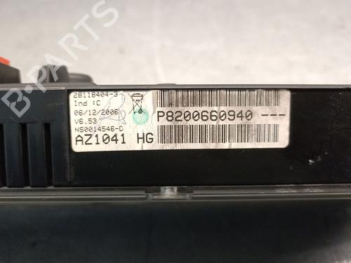 Instrument cluster RENAULT ESPACE IV (JK0/1_) 2.0 dCi (JK03, JK04, JK1C, JK1G, JK1J, JK1K) | BP29421722C47