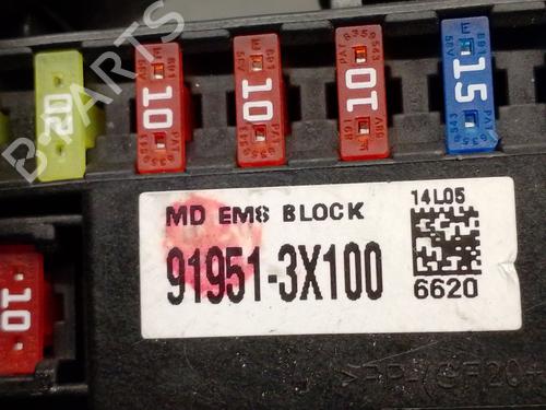 Fuse box HYUNDAI ELANTRA V Saloon (MD, UD)  | BP32162580E1 