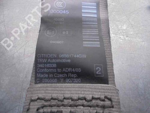 Rear left seatbelt CITROËN C5 III (RD_) 2.0 HDi (RDRHD8, RDRHDJ, RDRHR8, RDRHRJ) | BP7445765I29 