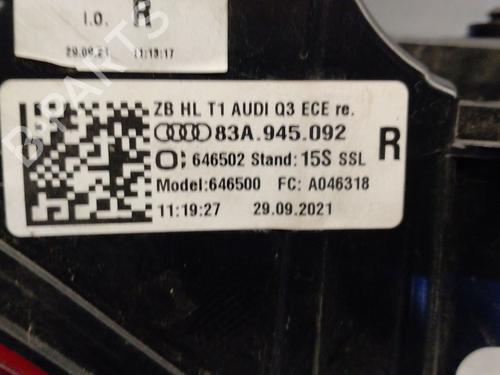 Right taillight AUDI Q3 (F3B) 35 TDI | BP30062079C35 