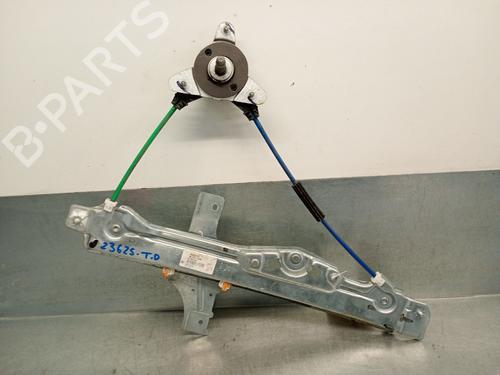 Rear right window mechanism PEUGEOT 208 I (CA_, CC_) 1.6 BlueHDi 100 | BP29273505C25 