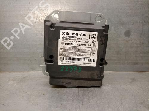 Used ECU airbags MERCEDES-BENZ A-CLASS (W176) A 180 CDI (176.000) (109 hp) 25245562