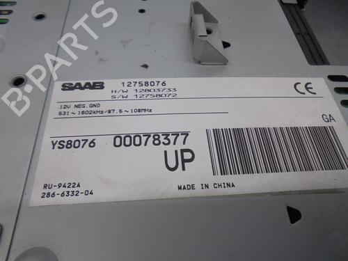 Radio SAAB 9-3 (YS3F, E79, D79, D75) 1,8t | BP15912599E6 