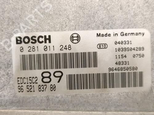 Engine control unit (ECU) PEUGEOT 307 (3A/C) 2.0 HDi 110 | BP30161149M57