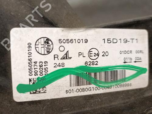 Right headlight ALFA ROMEO GIULIA (952_) 2.2 D (952AFA25, 952AFM25, 952ALA25) | BP38560134C29 - Image 8