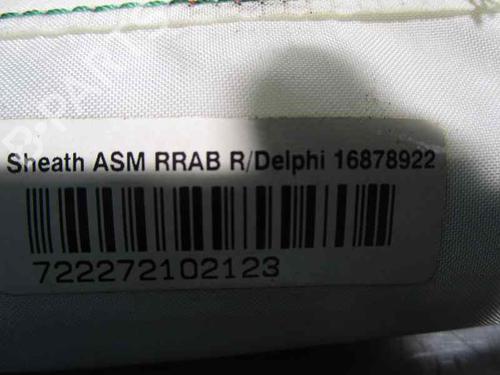 Right curtain airbag SEAT LEON (1P1) 1.9 TDI | BP2053619C12 