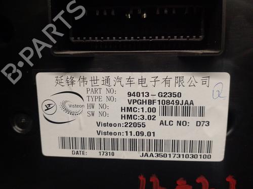 Instrument cluster HYUNDAI IONIQ (AE) 1.6 GDI Hybrid | BP16994344C47 