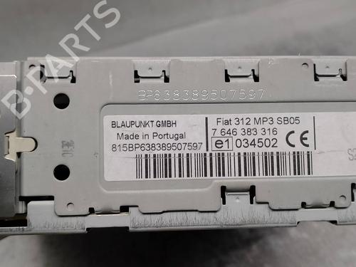 Radio FIAT 500 (312_) 1.2 (312AXA1A) | BP17839052E6 
