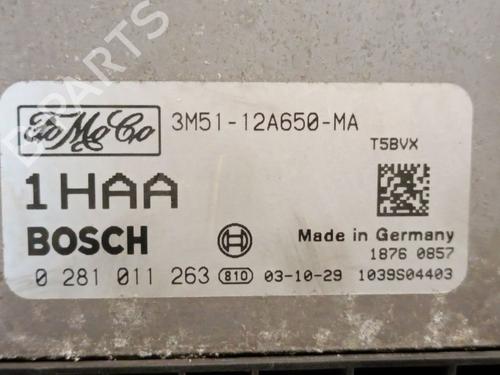 Engine control unit (ECU) FORD FOCUS C-MAX (DM2) 1.6 TDCi | BP26120698M57 