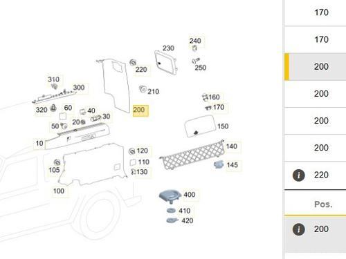 Other MERCEDES-BENZ G-CLASS (W463) G 500 (463.260, 463.261) | BP27360843O1 - Image 5