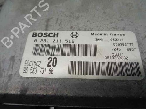 Engine control unit (ECU) CITROËN XSARA PICASSO (N68) 1.6 HDi | BP7229910M57 