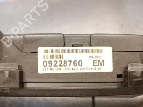Cockpit OPEL ZAFIRA A MPV (T98) 1.6 16V (F75) | BP28144068C47 