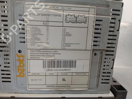 Radio CHEVROLET EPICA (KL1_) 2.0 D | BP13611910E6 