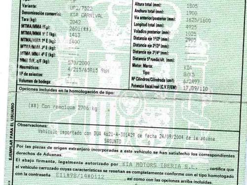 Exhaust system KIA CARNIVAL II (GQ) 2.5 V6 | BP20253200M121 