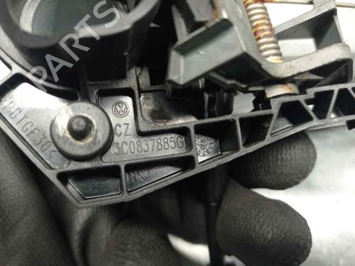 Rear left exterior door handle VW PASSAT B6 (3C2) 2.0 FSI | BP11927337C130 