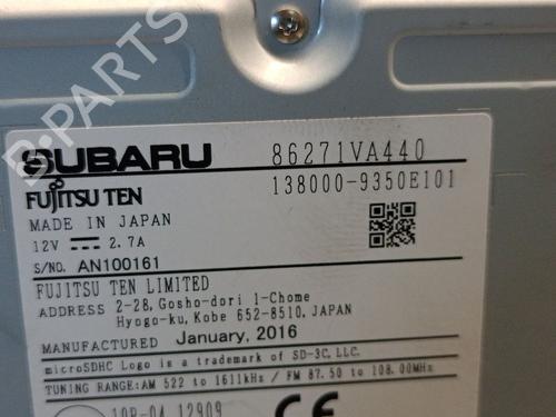 Radio SUBARU LEVORG 1.6 AWD (VM4) | BP36886982E6  - Image 5