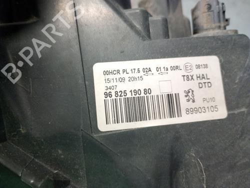 Right headlight PEUGEOT 5008 (0U_, 0E_) 1.6 HDi | BP26643975C29 