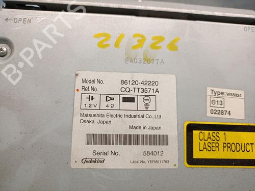 Radio TOYOTA RAV 4 III (_A3_) 2.2 D 4WD (ALA30_, ALA30R) | BP20709665E6 