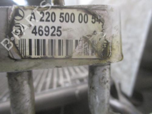 AC radiator MERCEDES-BENZ S-CLASS (W220) S 320 CDI (220.026, 220.126) | BP8385083M32 