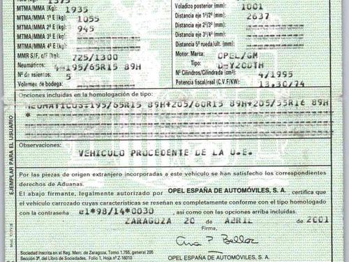 Other OPEL VECTRA B (J96) 2.0 DTI 16V (F19) | BP29305780O1 