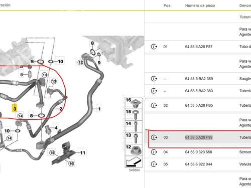 AC pipe BMW X3 (G01, F97, G08) xDrive 20 d Mild-Hybrid | BP35920529M126 - Image 7