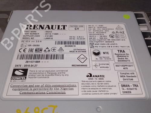 Radio RENAULT KADJAR (HA_, HL_) 1.3 TCe 140 (HLNB, HLN1) | BP36527921E6 - Image 5