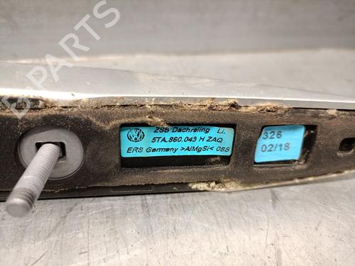 Roof bar VW TOURAN (5T1) 1.4 TSI | BP27039050C65 
