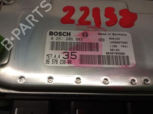 Engine control unit (ECU) PEUGEOT 307 SW (3H) 1.6 16V | BP23527248M57 