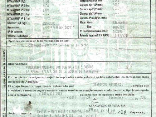 Retrovisor izquierdo SSANGYONG RODIUS I 2.7 Xdi | BP29022101C26 