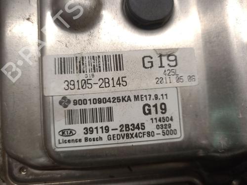 Engine control unit (ECU) KIA CEE'D Hatchback (ED) 1.4 | BP31015152M57