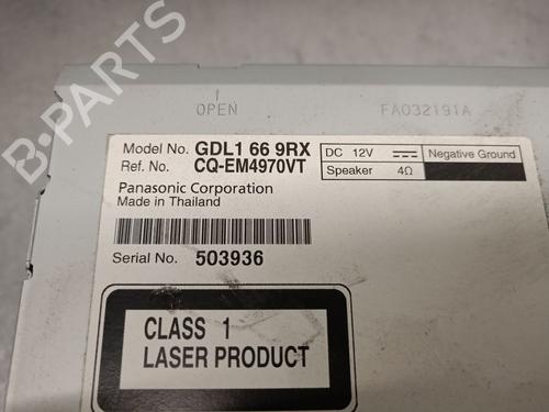 Radio MAZDA 6 Hatchback (GH) 2.2 MZR-CD (GH10) | BP31169395E6 