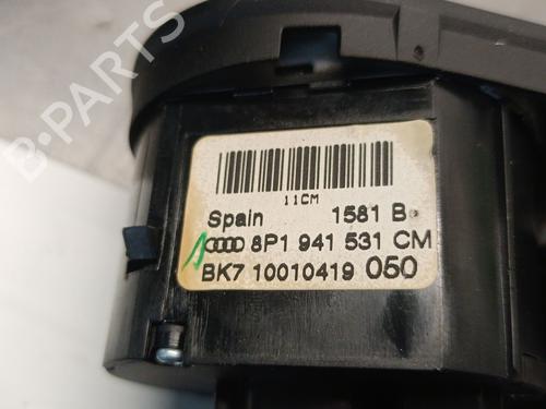 Headlight switch AUDI A3 Convertible (8P7) 1.6 TDI | BP33941330I24  - Image 5