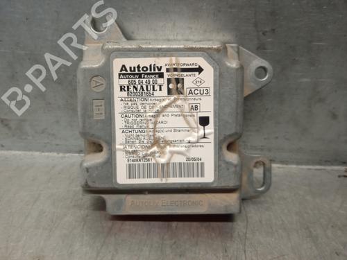 Kollisjonspute styreenhet RENAULT KANGOO (KC0/1_) D 65 1.9 (KC0E, KC02, KC0J, KC0N) (64 hp) 12116270