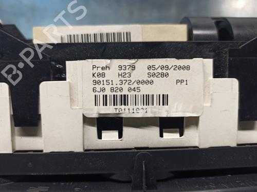 Climate control SEAT IBIZA IV (6J5, 6P1) 1.4 TDI | BP8343197I5 